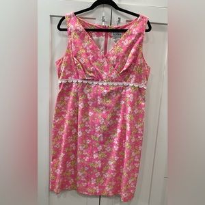 Adult Lily Pulitzer Adorable Shift Dress size 14. No Flaws